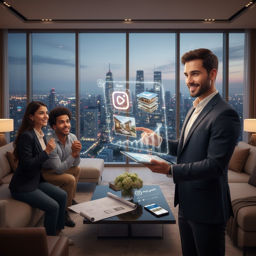 راه اندازی پیج اینستاگرام مشاور املاک ،استوری مشاور املاک ،استوری برای مشاور املاک ،اینستاگرام املاک،آموزش اینستا املاک